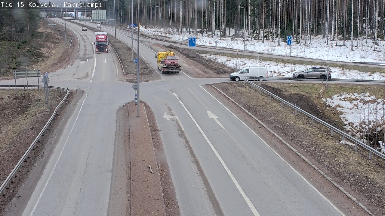Kelikamerat Kuva Tie 15 Kouvola, Käyrälampi, Kouvola, Kymenlaakso