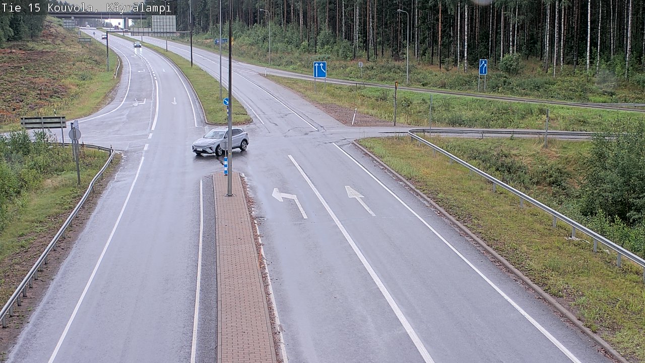 Kelikamerat Kuva Tie 15 Kouvola, Käyrälampi, Kouvola, Kymenlaakso