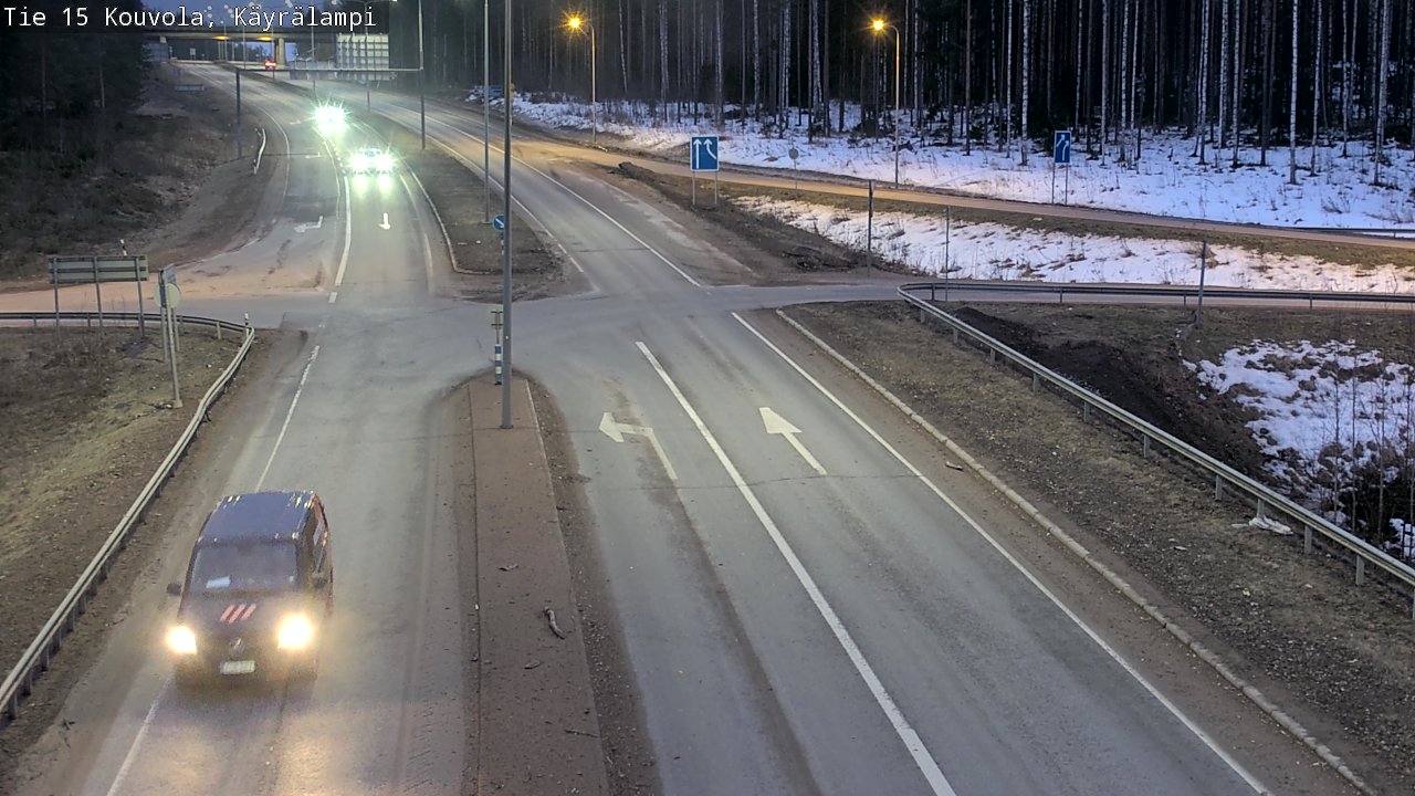 Kelikamerat Kuva Tie 15 Kouvola, Käyrälampi, Kouvola, Kymenlaakso