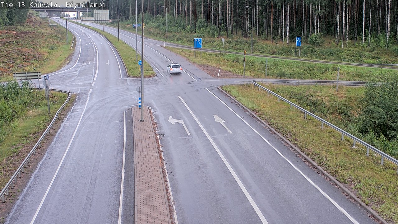 Kelikamerat Kuva Tie 15 Kouvola, Käyrälampi, Kouvola, Kymenlaakso