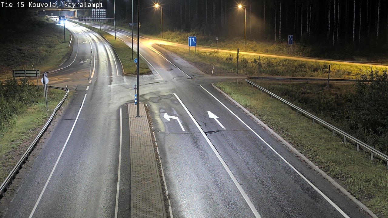 Kelikamerat Kuva Tie 15 Kouvola, Käyrälampi, Kouvola, Kymenlaakso