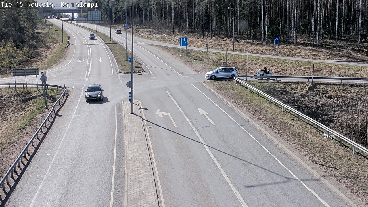 Kelikamerat Kuva Tie 15 Kouvola, Käyrälampi, Kouvola, Kymenlaakso