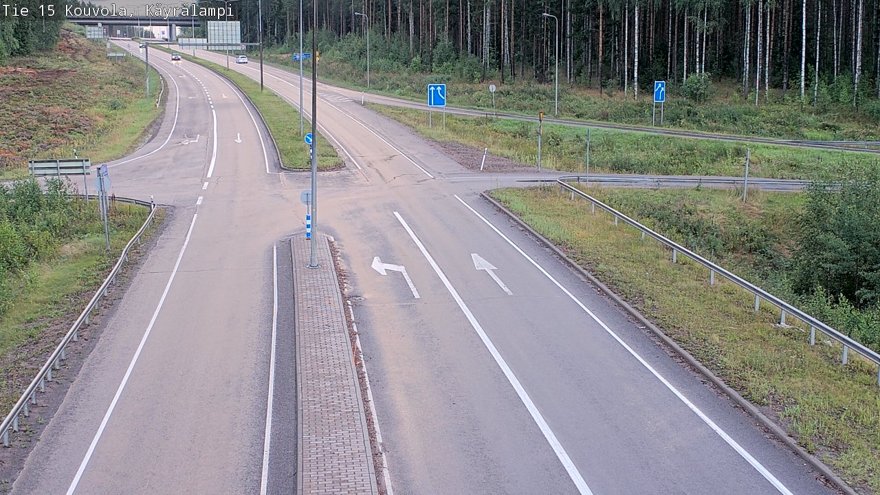 Kelikamerat Kuva Tie 15 Kouvola, Käyrälampi, Kouvola, Kymenlaakso