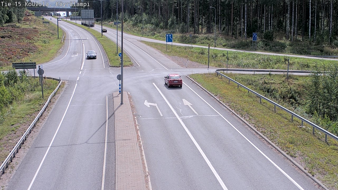Kelikamerat Kuva Tie 15 Kouvola, Käyrälampi, Kouvola, Kymenlaakso