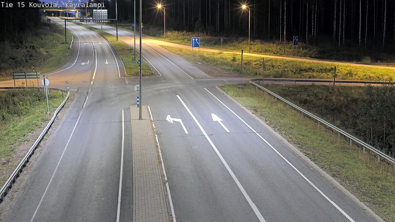 Kelikamerat Kuva Tie 15 Kouvola, Käyrälampi, Kouvola, Kymenlaakso