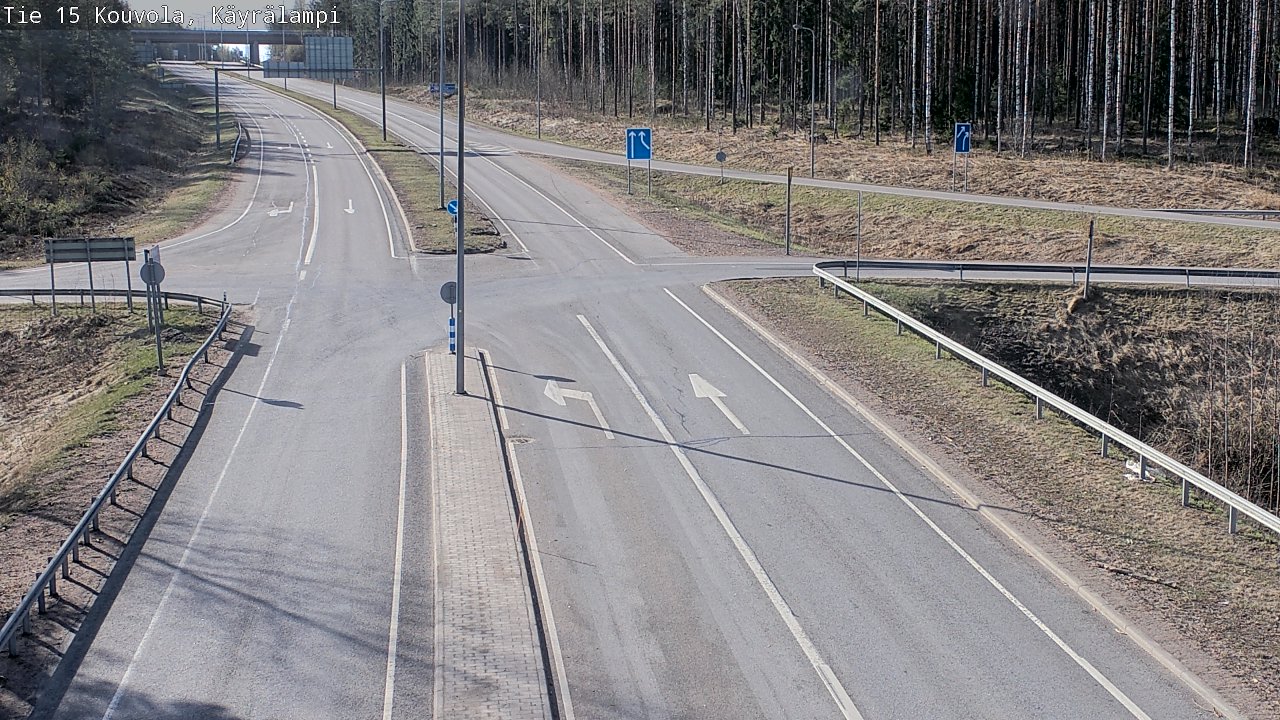 Kelikamerat Kuva Tie 15 Kouvola, Käyrälampi, Kouvola, Kymenlaakso