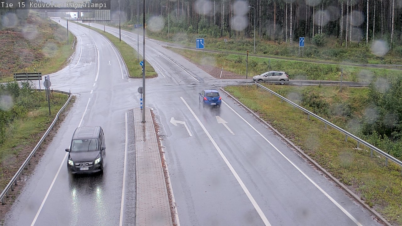 Kelikamerat Kuva Tie 15 Kouvola, Käyrälampi, Kouvola, Kymenlaakso