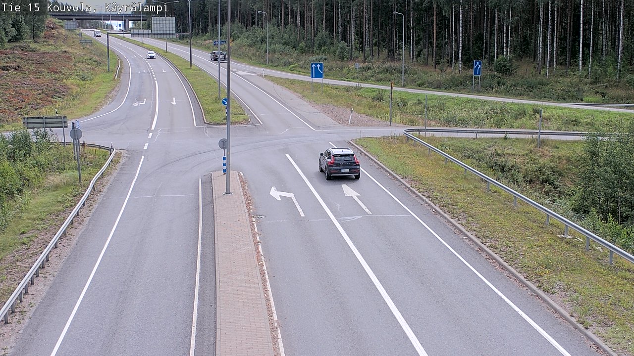 Kelikamerat Kuva Tie 15 Kouvola, Käyrälampi, Kouvola, Kymenlaakso