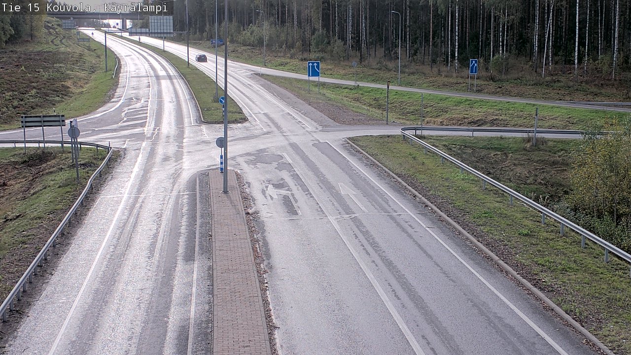 Kelikamerat Kuva Tie 15 Kouvola, Käyrälampi, Kouvola, Kymenlaakso