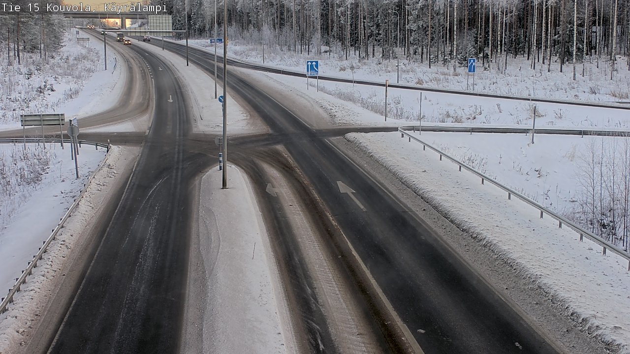 Kelikamerat Kuva Tie 15 Kouvola, Käyrälampi, Kouvola, Kymenlaakso
