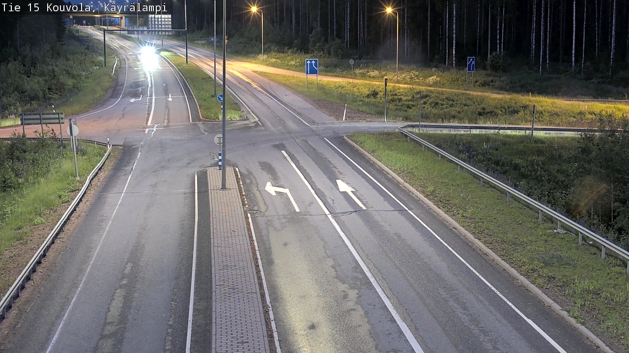 Kelikamerat Kuva Tie 15 Kouvola, Käyrälampi, Kouvola, Kymenlaakso