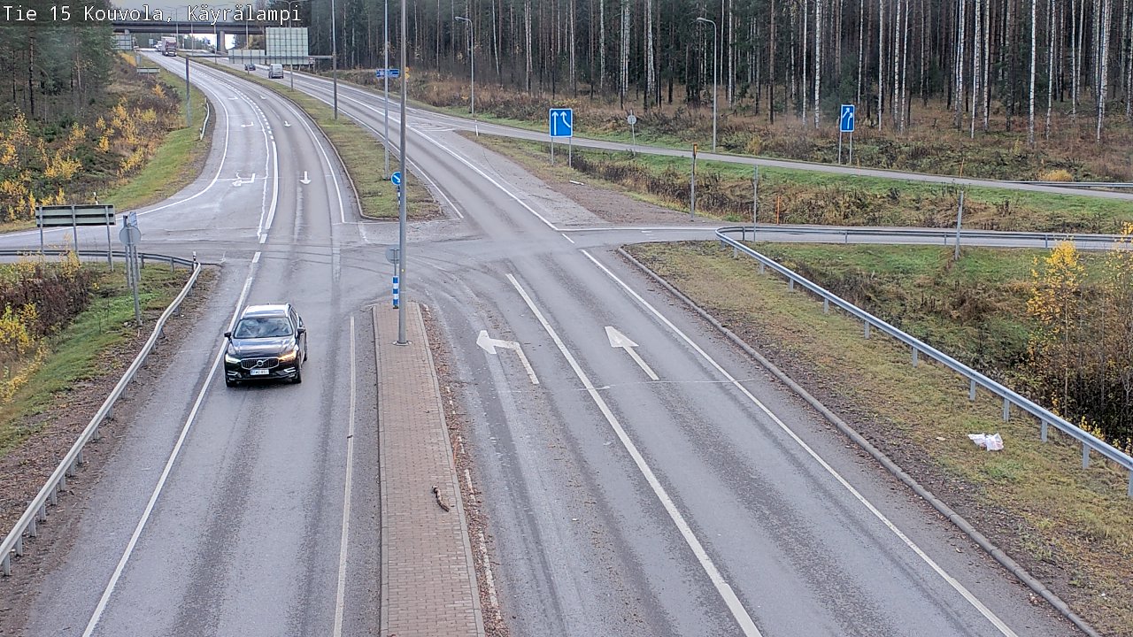 Kelikamerat Kuva Tie 15 Kouvola, Käyrälampi, Kouvola, Kymenlaakso