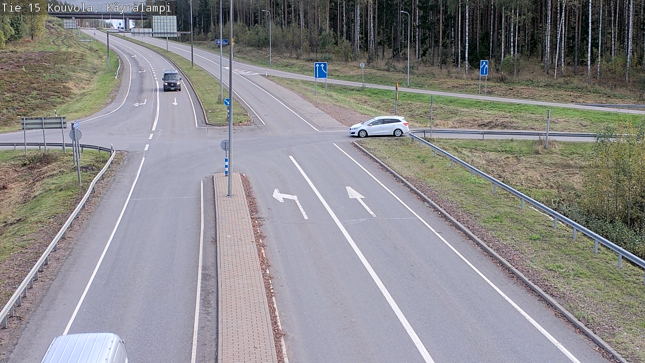 Kelikamerat Kuva Tie 15 Kouvola, Käyrälampi, Kouvola, Kymenlaakso