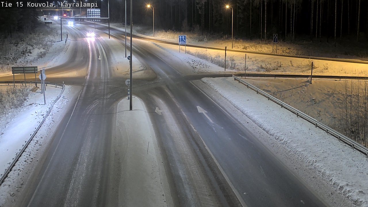 Kelikamerat Kuva Tie 15 Kouvola, Käyrälampi, Kouvola, Kymenlaakso