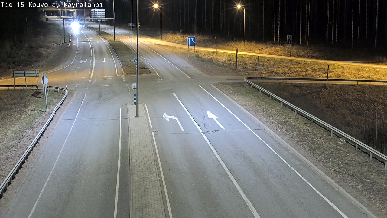 Kelikamerat Kuva Tie 15 Kouvola, Käyrälampi, Kouvola, Kymenlaakso