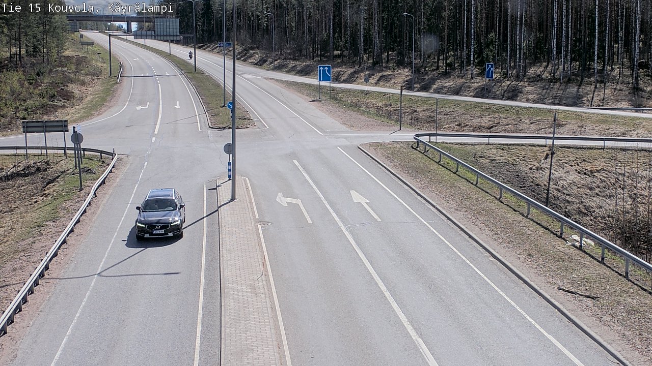 Kelikamerat Kuva Tie 15 Kouvola, Käyrälampi, Kouvola, Kymenlaakso