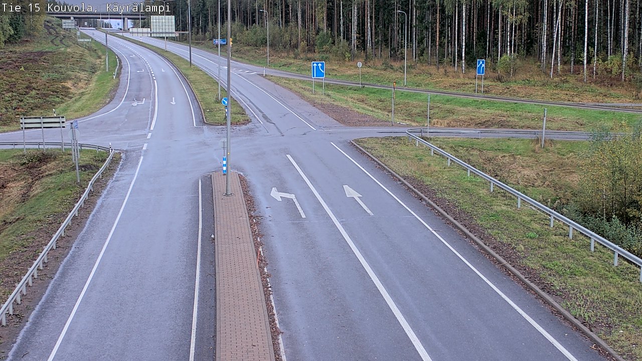 Kelikamerat Kuva Tie 15 Kouvola, Käyrälampi, Kouvola, Kymenlaakso