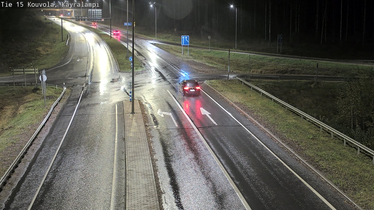Kelikamerat Kuva Tie 15 Kouvola, Käyrälampi, Kouvola, Kymenlaakso