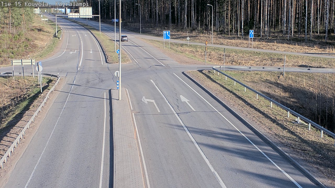 Kelikamerat Kuva Tie 15 Kouvola, Käyrälampi, Kouvola, Kymenlaakso