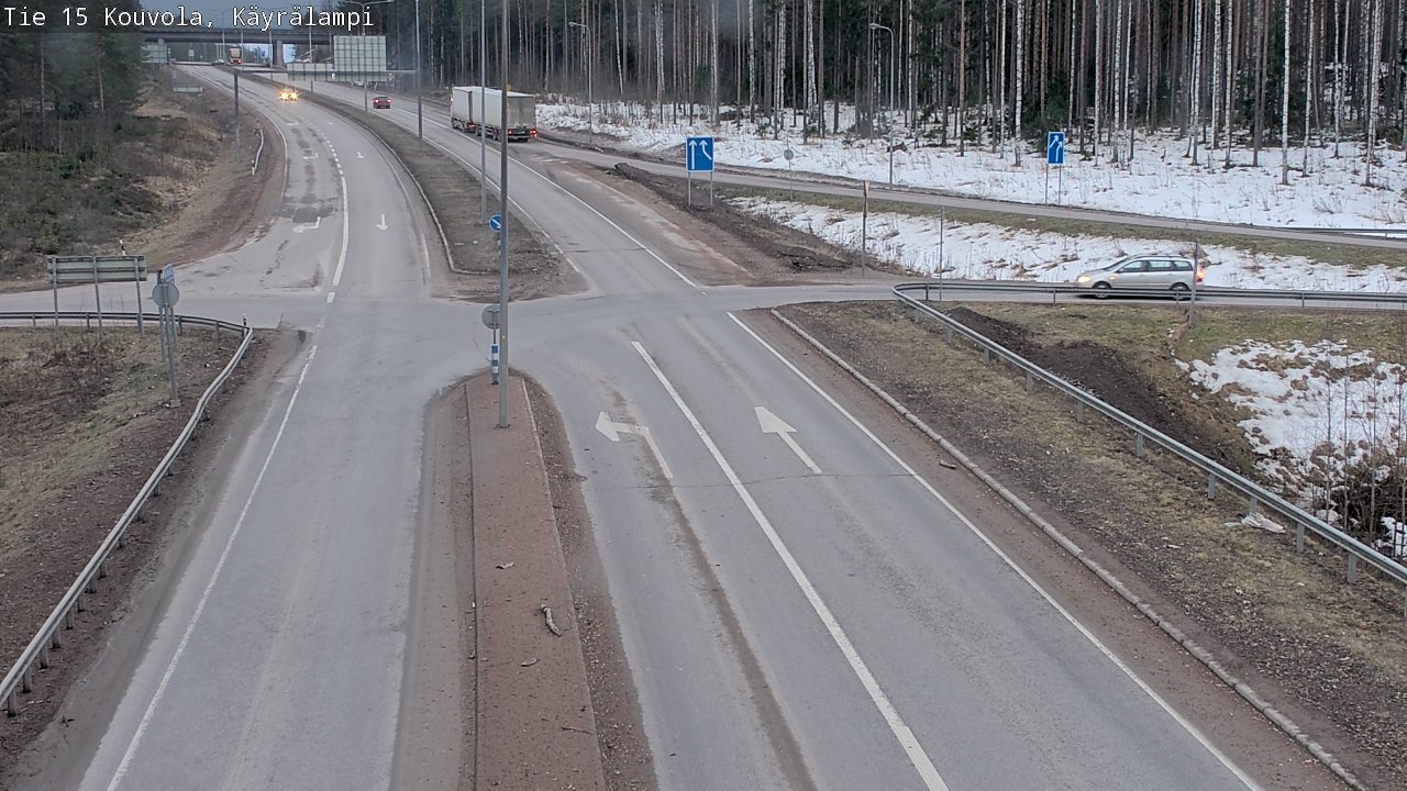 Kelikamerat Kuva Tie 15 Kouvola, Käyrälampi, Kouvola, Kymenlaakso