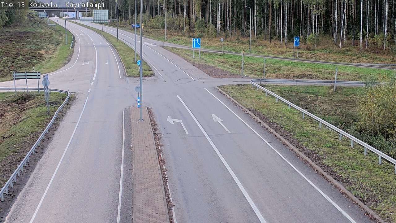 Kelikamerat Kuva Tie 15 Kouvola, Käyrälampi, Kouvola, Kymenlaakso