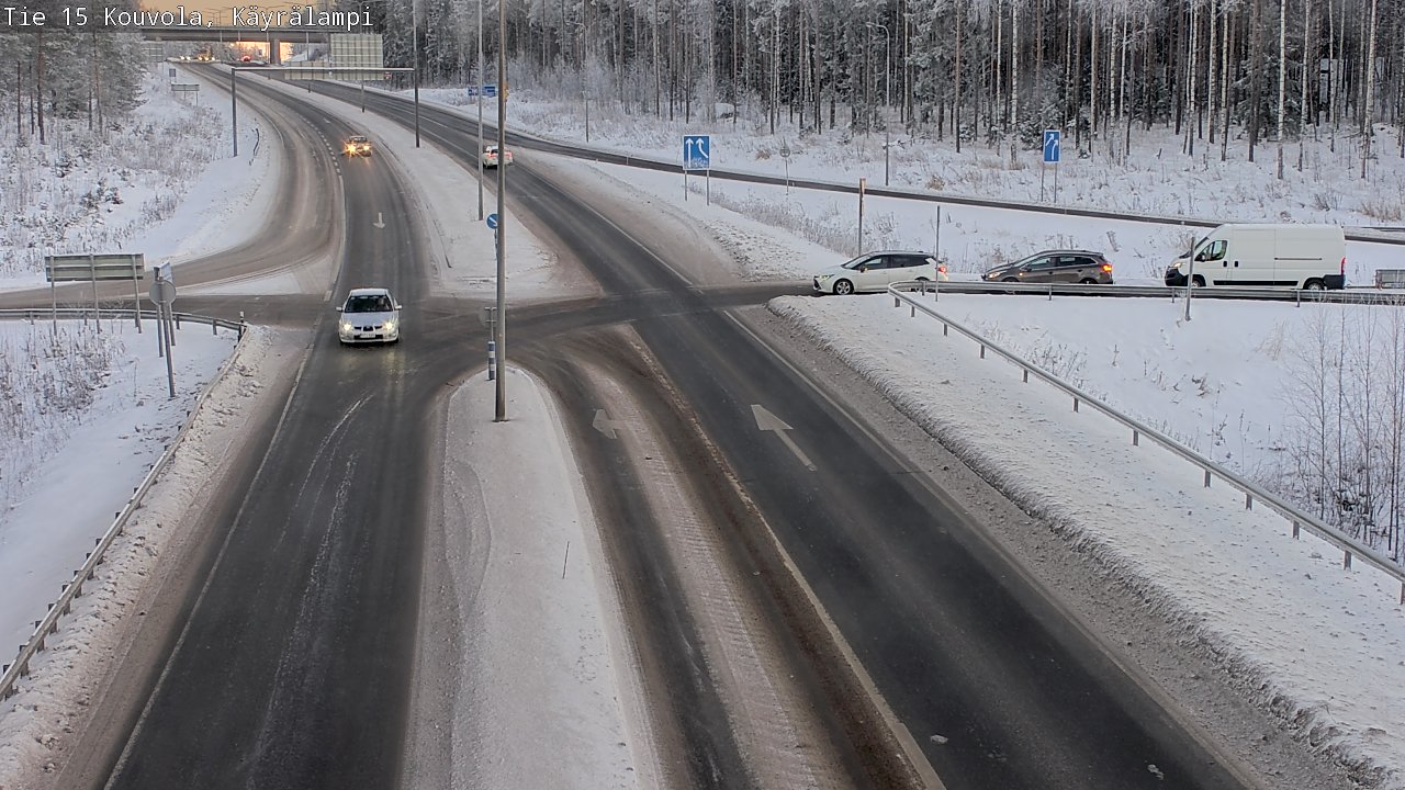 Kelikamerat Kuva Tie 15 Kouvola, Käyrälampi, Kouvola, Kymenlaakso