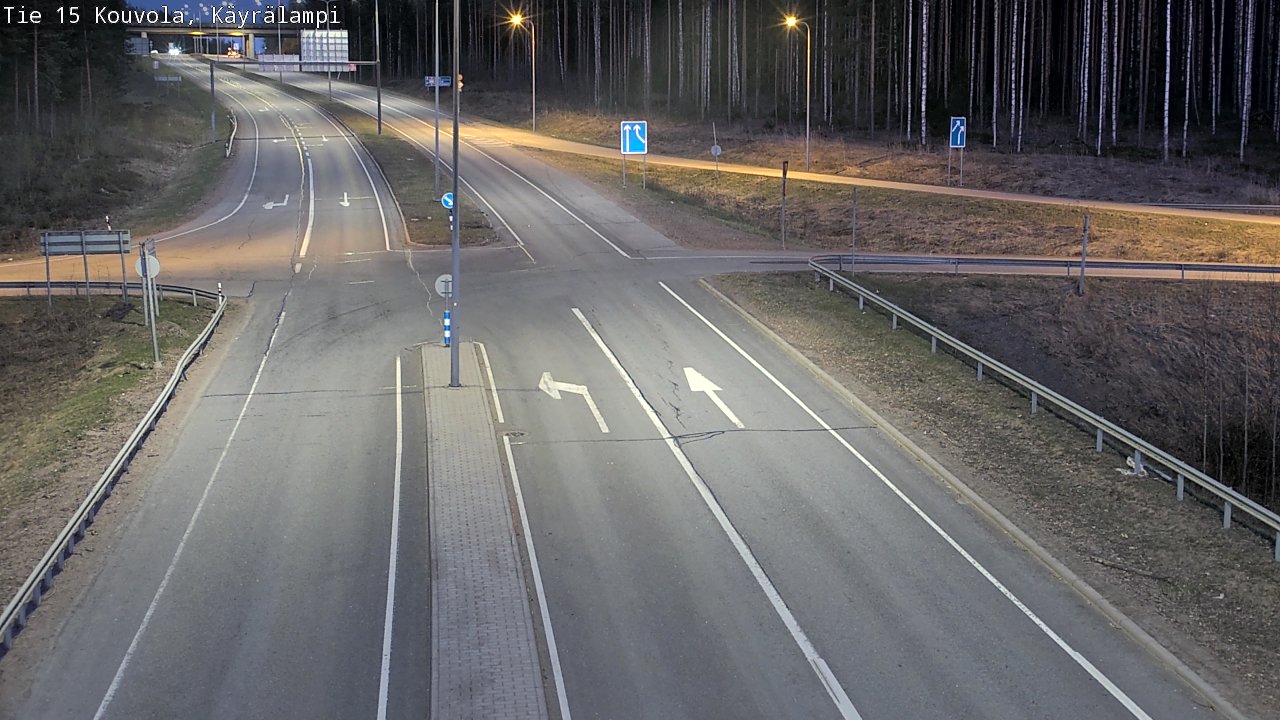 Kelikamerat Kuva Tie 15 Kouvola, Käyrälampi, Kouvola, Kymenlaakso