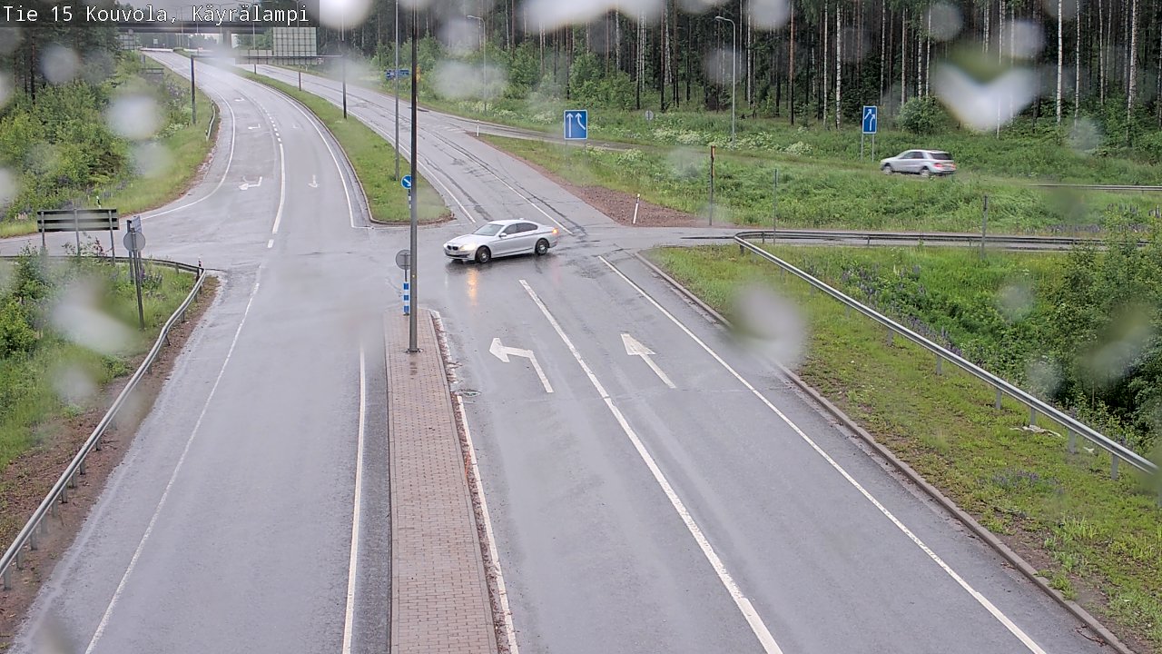 Kelikamerat Kuva Tie 15 Kouvola, Käyrälampi, Kouvola, Kymenlaakso