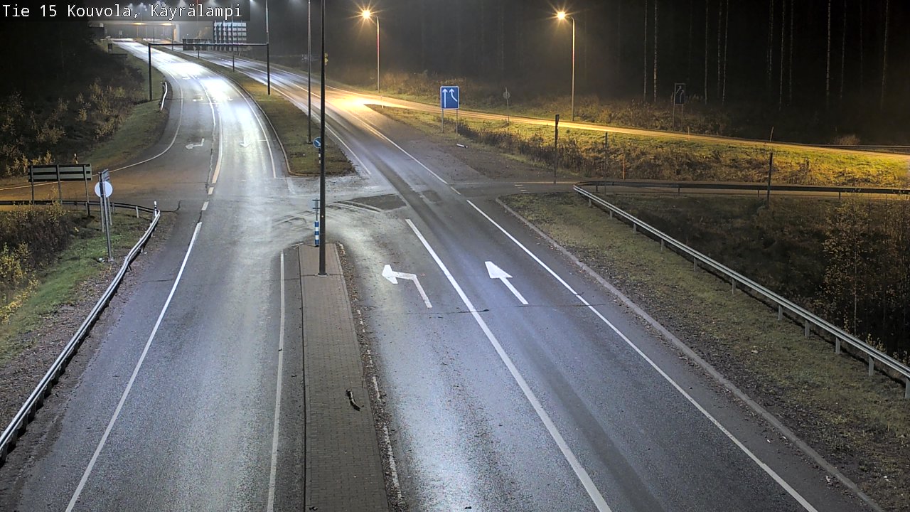 Kelikamerat Kuva Tie 15 Kouvola, Käyrälampi, Kouvola, Kymenlaakso