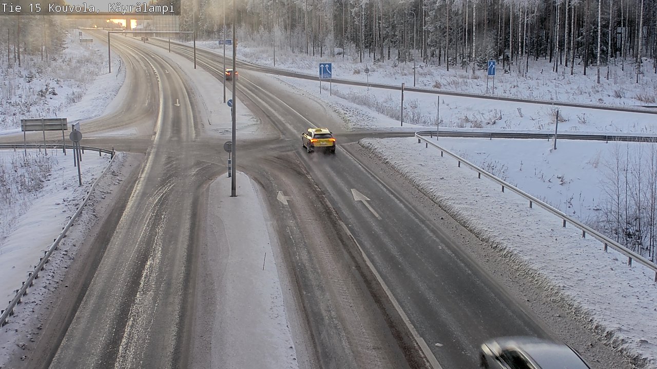 Kelikamerat Kuva Tie 15 Kouvola, Käyrälampi, Kouvola, Kymenlaakso