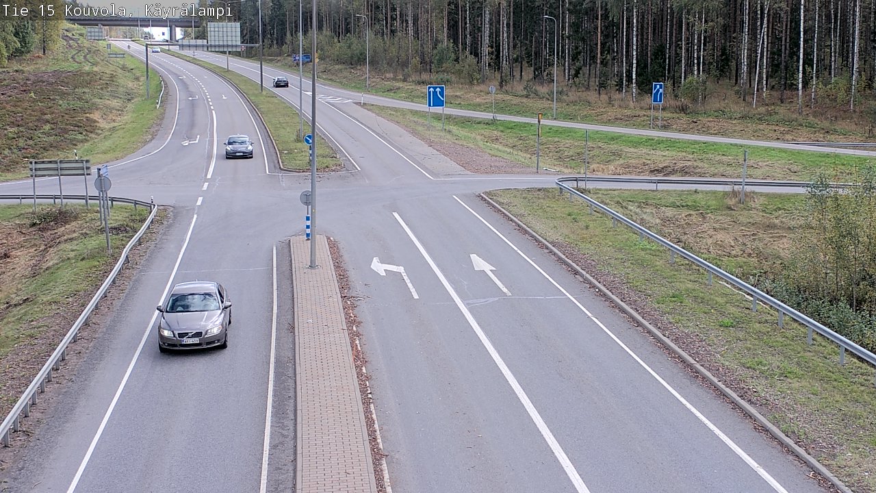 Kelikamerat Kuva Tie 15 Kouvola, Käyrälampi, Kouvola, Kymenlaakso