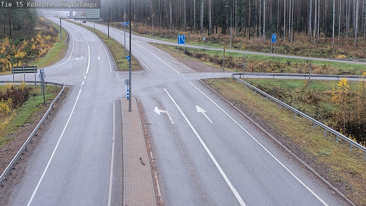 Kelikamerat Kuva Tie 15 Kouvola, Käyrälampi, Kouvola, Kymenlaakso