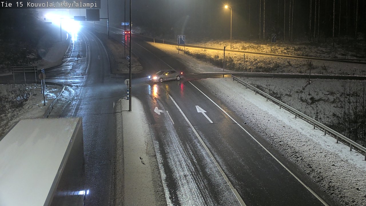 Weather Camera Image Väg 15 Kouvola, Käyrälampi, Kouvola, Kymenlaakso