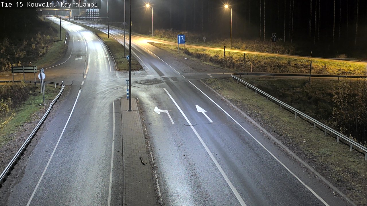 Kelikamerat Kuva Tie 15 Kouvola, Käyrälampi, Kouvola, Kymenlaakso