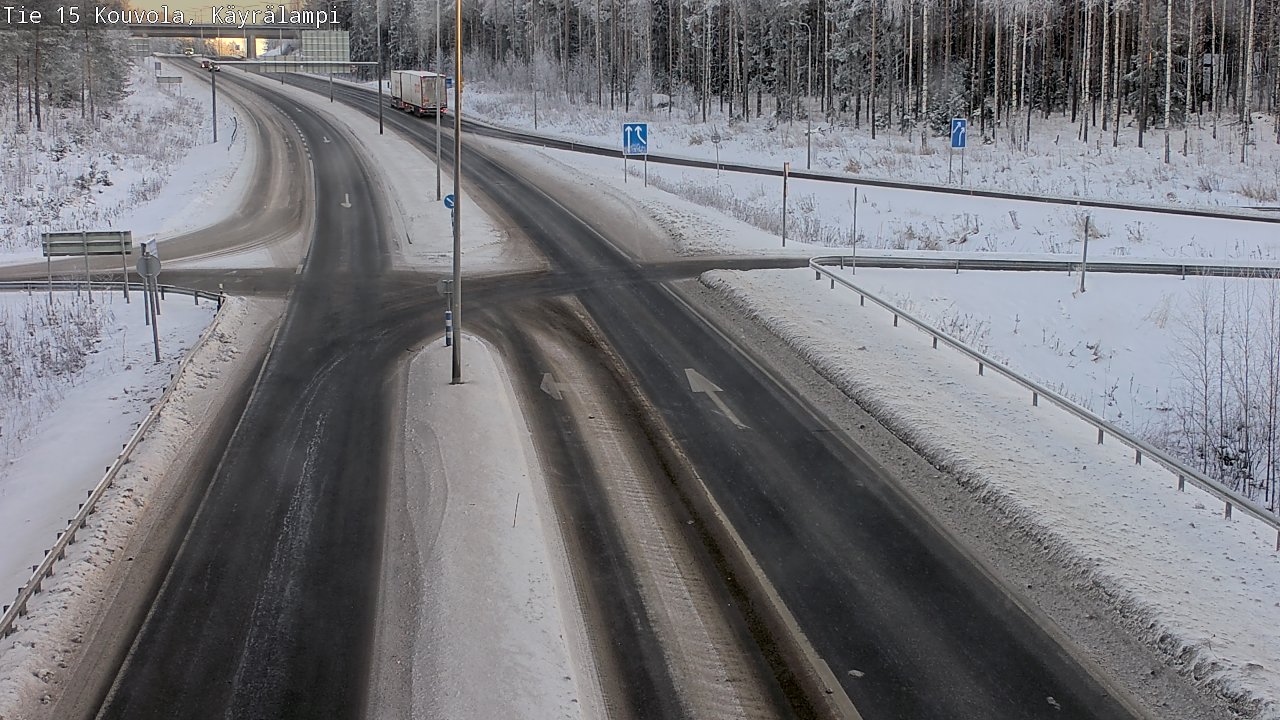Kelikamerat Kuva Tie 15 Kouvola, Käyrälampi, Kouvola, Kymenlaakso