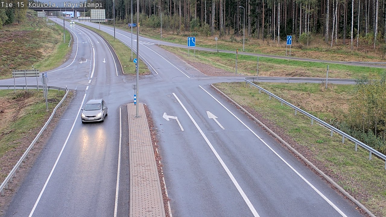 Kelikamerat Kuva Tie 15 Kouvola, Käyrälampi, Kouvola, Kymenlaakso