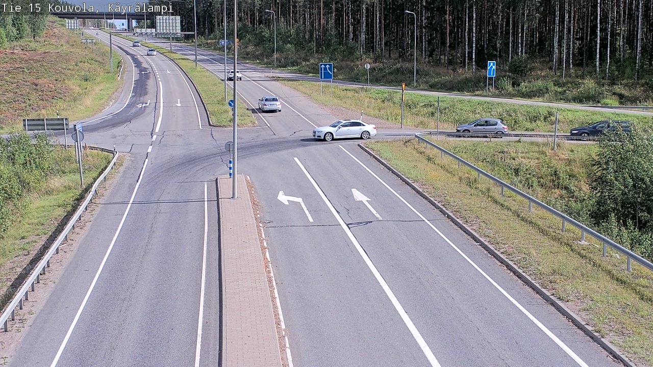 Kelikamerat Kuva Tie 15 Kouvola, Käyrälampi, Kouvola, Kymenlaakso