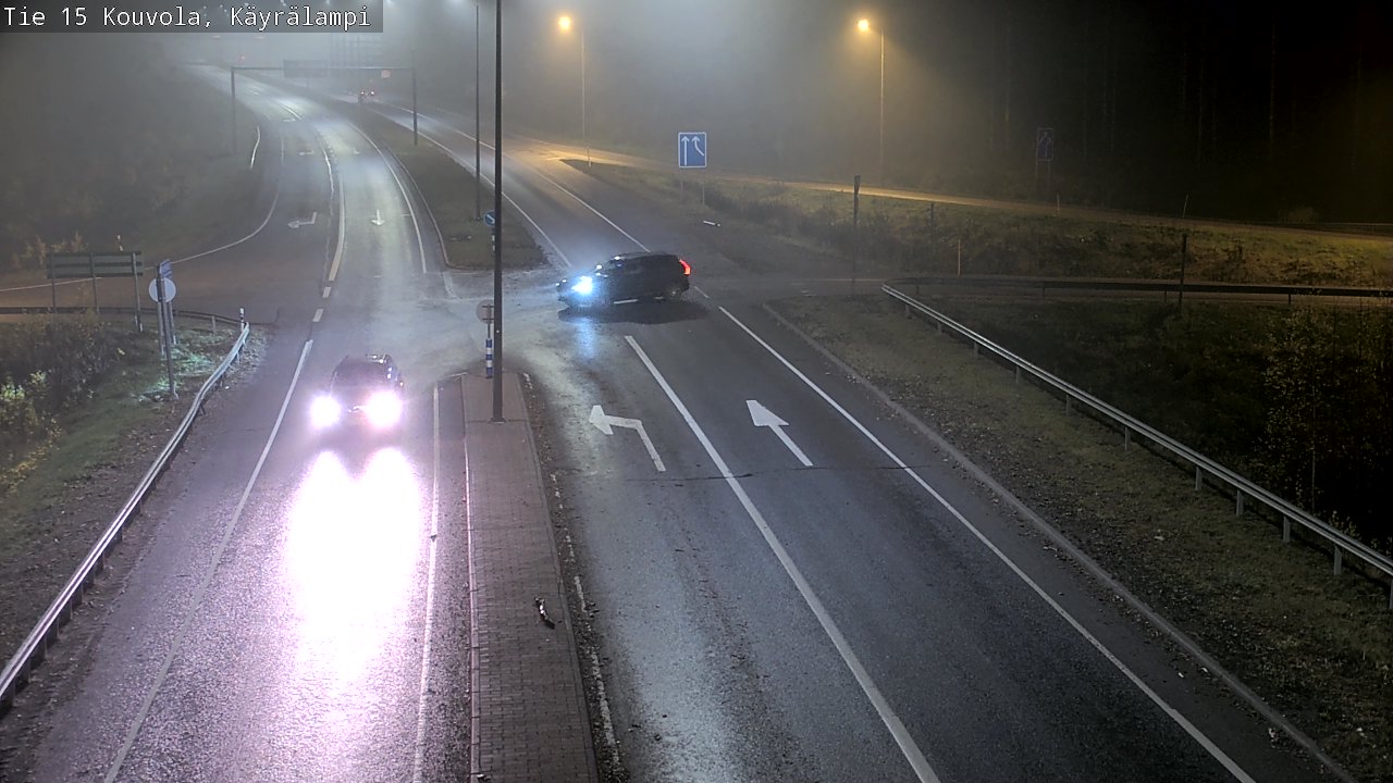 Kelikamerat Kuva Tie 15 Kouvola, Käyrälampi, Kouvola, Kymenlaakso