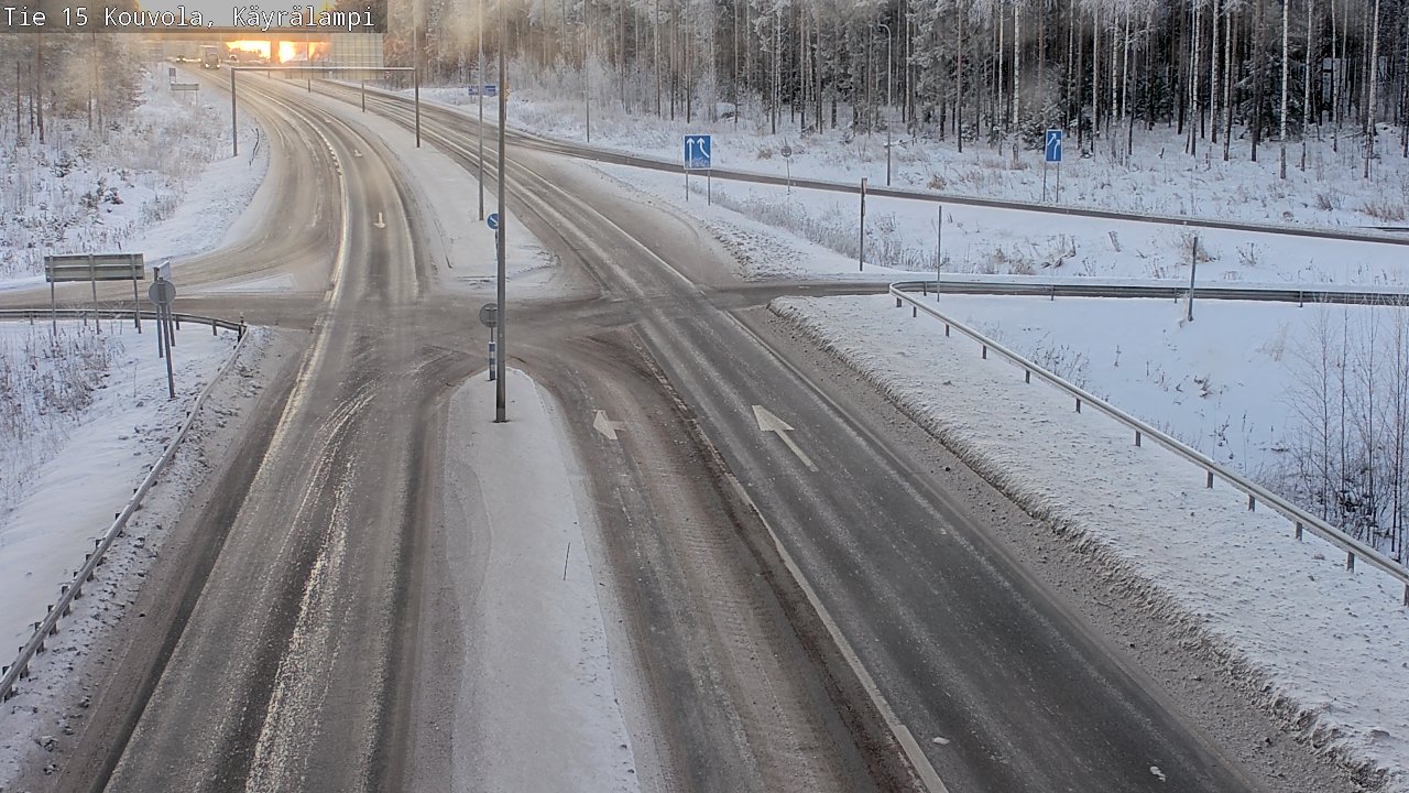 Kelikamerat Kuva Tie 15 Kouvola, Käyrälampi, Kouvola, Kymenlaakso