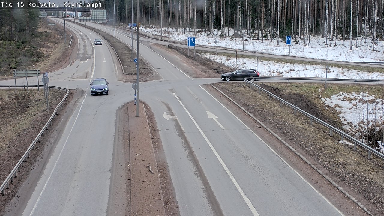 Kelikamerat Kuva Tie 15 Kouvola, Käyrälampi, Kouvola, Kymenlaakso