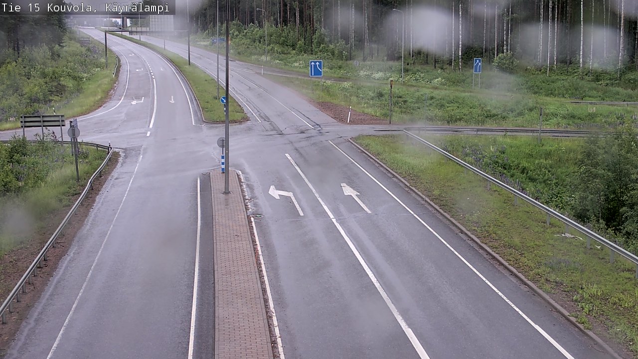 Kelikamerat Kuva Tie 15 Kouvola, Käyrälampi, Kouvola, Kymenlaakso