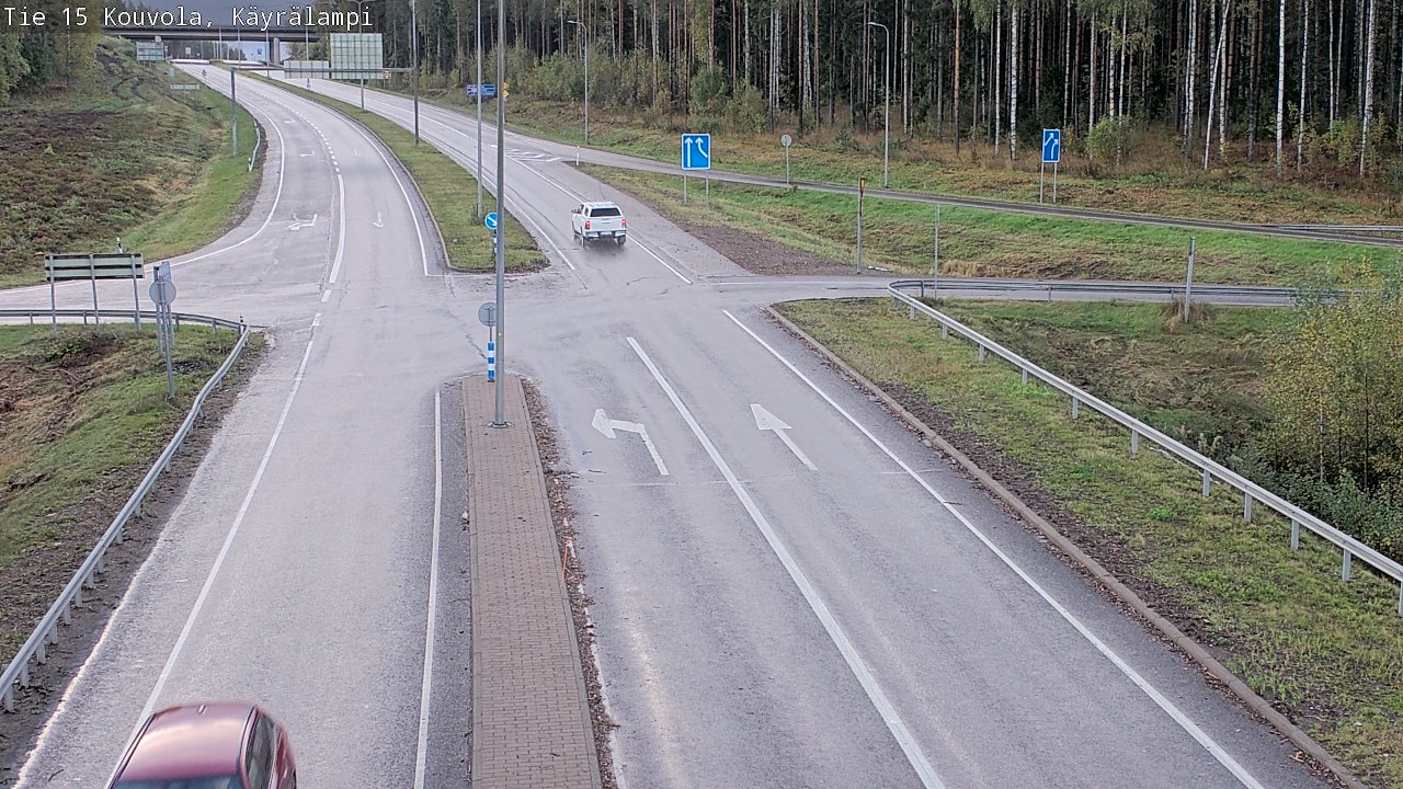 Kelikamerat Kuva Tie 15 Kouvola, Käyrälampi, Kouvola, Kymenlaakso