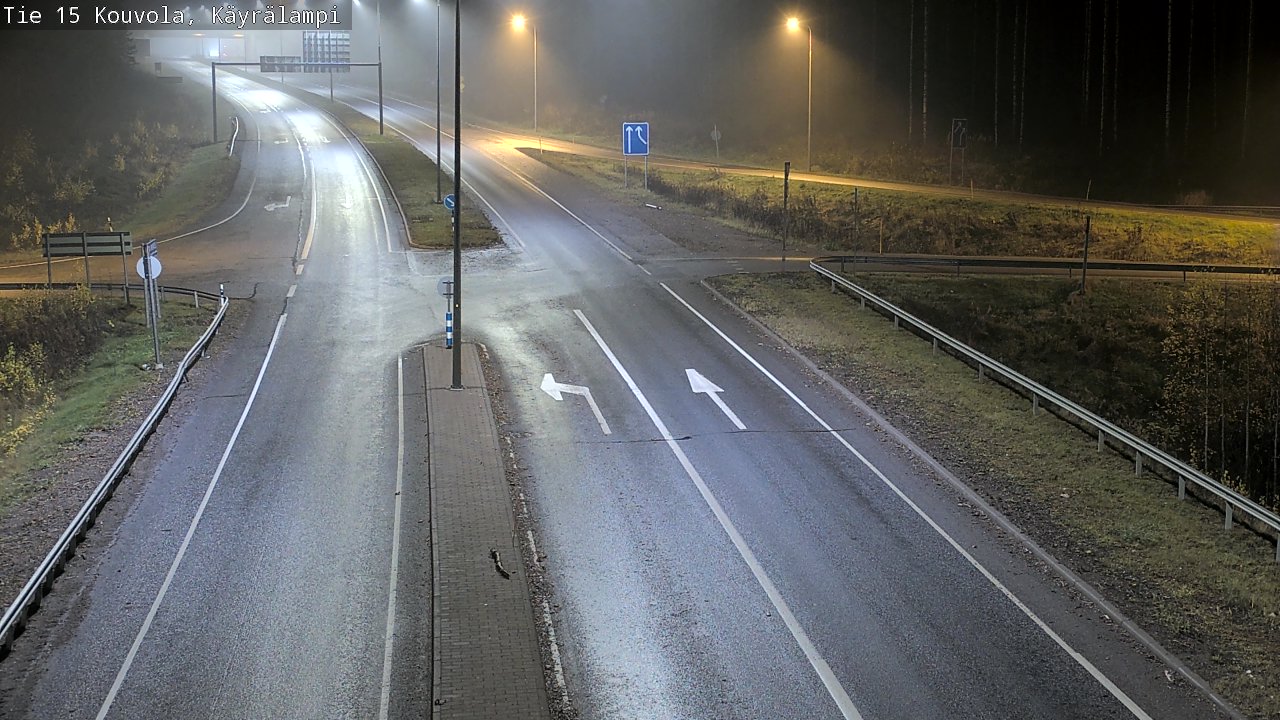 Kelikamerat Kuva Tie 15 Kouvola, Käyrälampi, Kouvola, Kymenlaakso