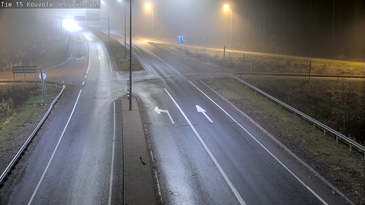 Kelikamerat Kuva Tie 15 Kouvola, Käyrälampi, Kouvola, Kymenlaakso