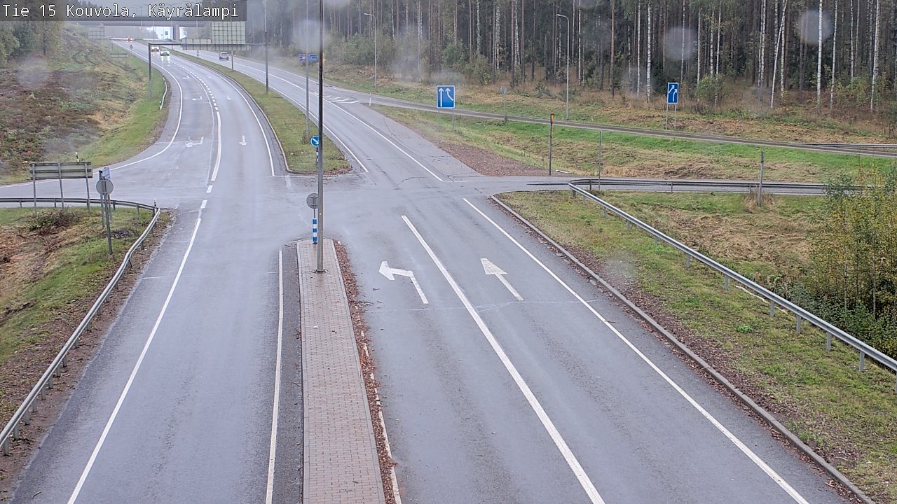 Kelikamerat Kuva Tie 15 Kouvola, Käyrälampi, Kouvola, Kymenlaakso