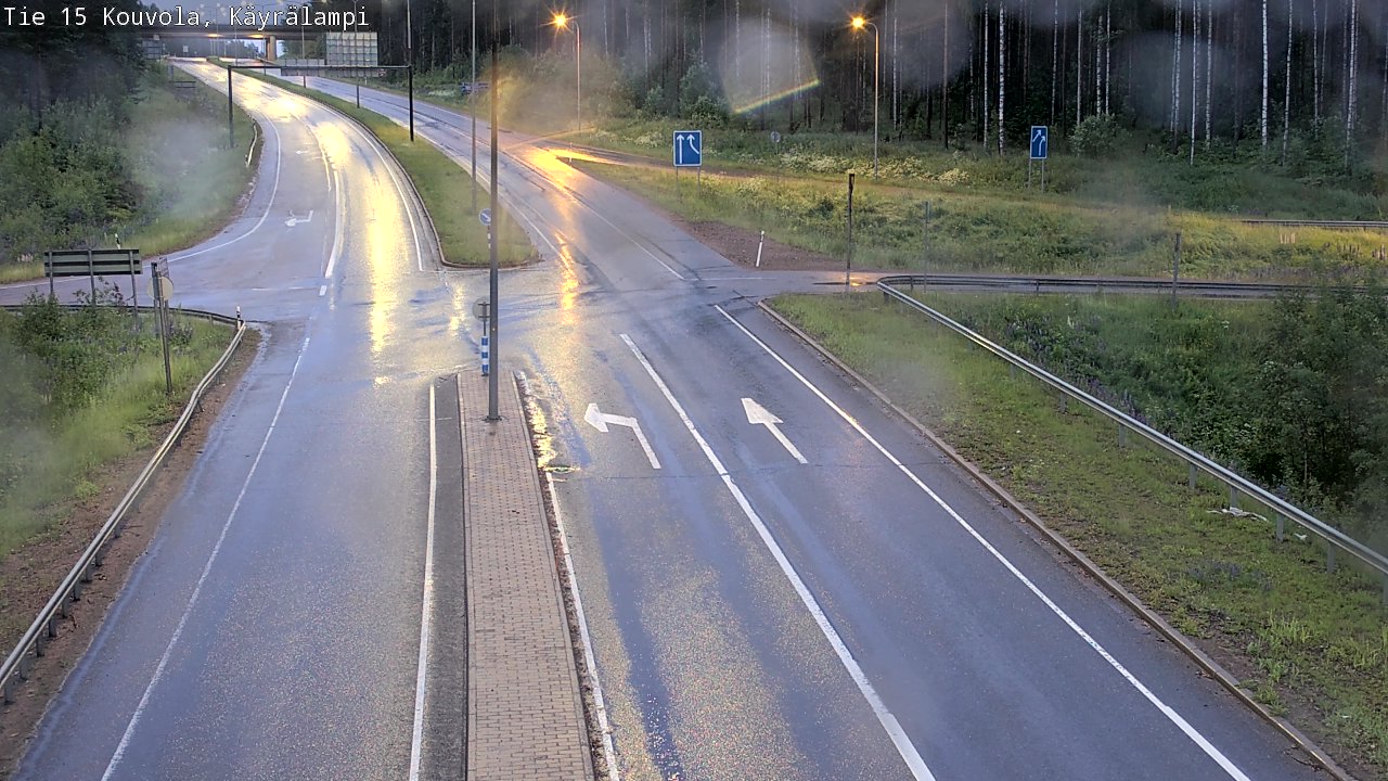 Kelikamerat Kuva Tie 15 Kouvola, Käyrälampi, Kouvola, Kymenlaakso