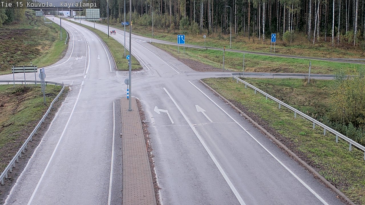 Kelikamerat Kuva Tie 15 Kouvola, Käyrälampi, Kouvola, Kymenlaakso