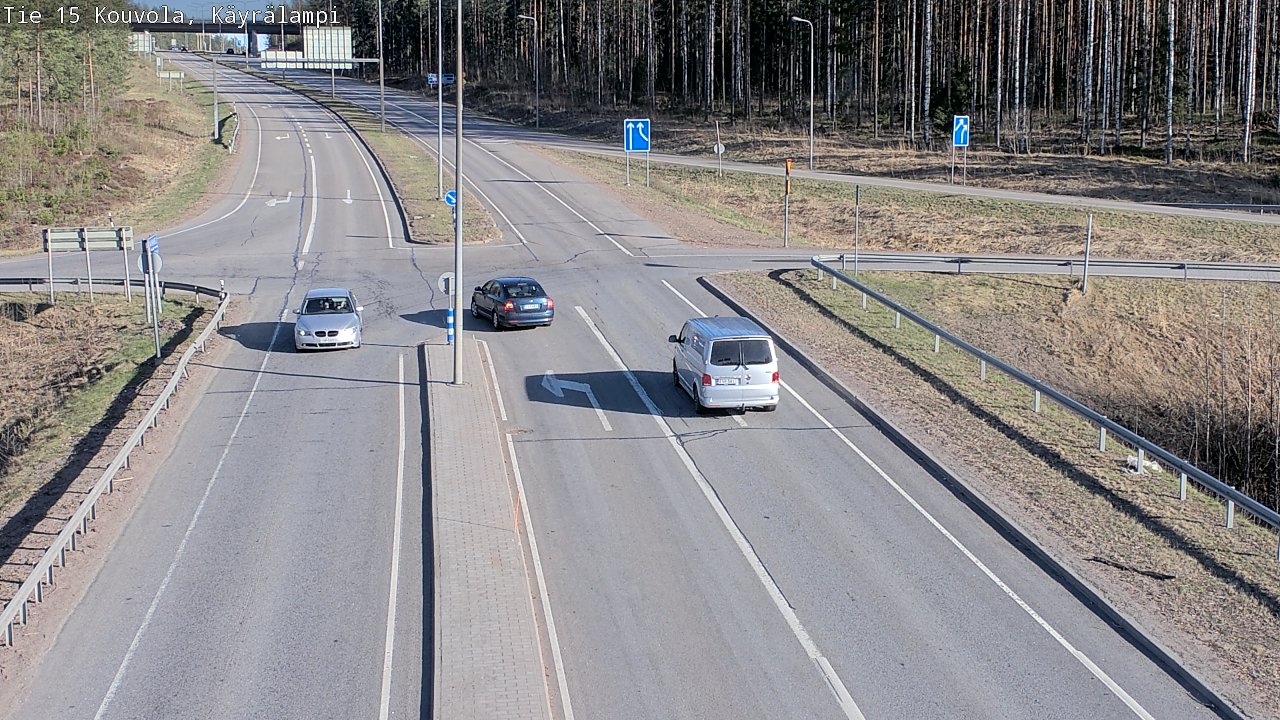 Kelikamerat Kuva Tie 15 Kouvola, Käyrälampi, Kouvola, Kymenlaakso