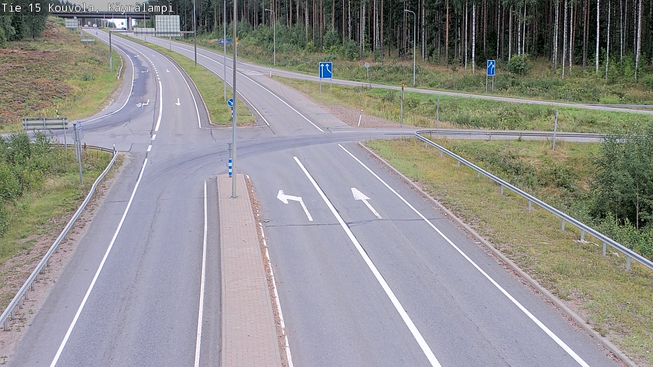 Kelikamerat Kuva Tie 15 Kouvola, Käyrälampi, Kouvola, Kymenlaakso