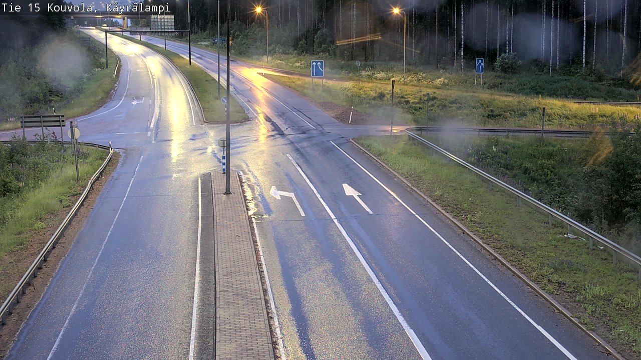 Kelikamerat Kuva Tie 15 Kouvola, Käyrälampi, Kouvola, Kymenlaakso